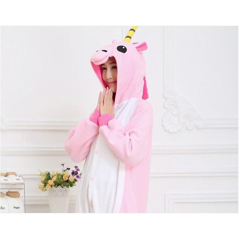 Пижама Кигуруми Единорог розовый (рост 150-159, 160-169 см) - фото 6 - id-p69887577