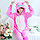 Пижама Кигуруми детская Стич розовый (рост 95-100,100-109 см), фото 8