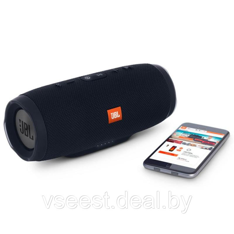 Портативная колонка HIFI BLUETOOTH аналог JBL CHARGE 3 Чёрный (shu) - фото 3 - id-p69890169