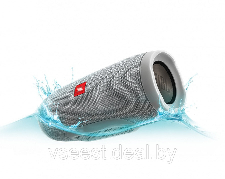 Портативная колонка HIFI BLUETOOTH аналог JBL CHARGE 3 Серый (shu) - фото 2 - id-p69890170