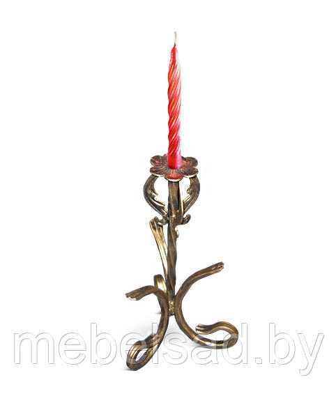 Подсвечник кованый на одну свечу