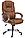 Кресло LEON  ECO  (коричневый/черный/бежевый), фото 3