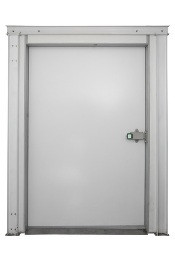 Дверной блок с контейнерной дверью высота камеры 220 см - 240-204-80