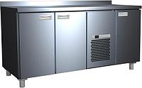 Холодильный стол Carboma 700 RAL ONE SIDE T70 L3-1 9006/9005 (3GN/LT Полюс)