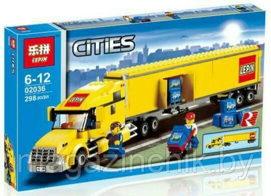 Конструктор 02036 Грузовик, аналог LEGO City (Лего Сити) 3221