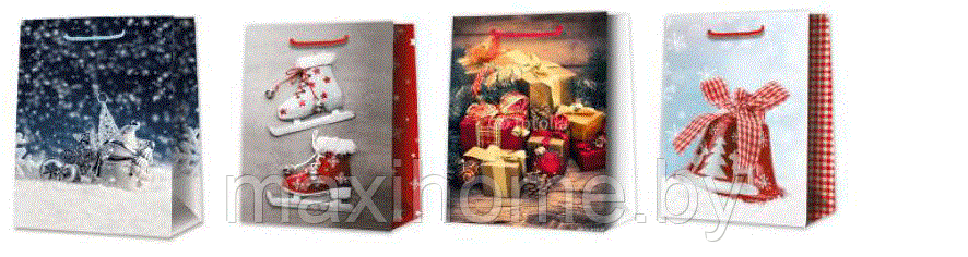 Пакет для подарков 11,0 х 13,5 х 6,5 см - фото 1 - id-p69965461