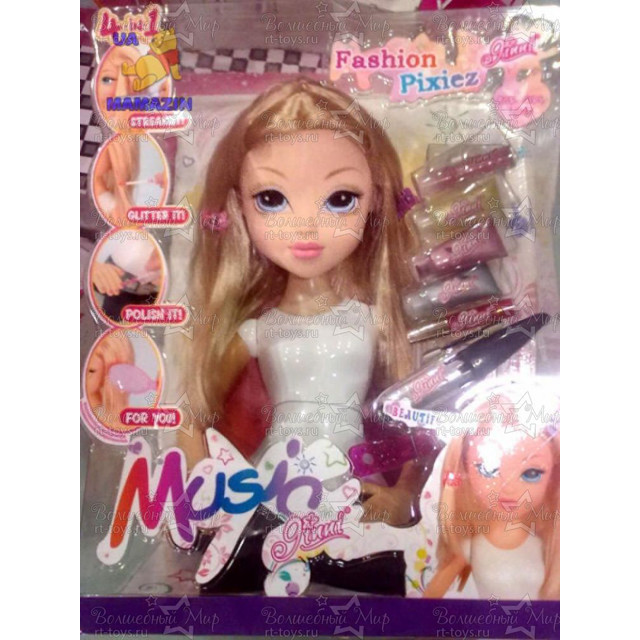 Кукла манекен для причесок и макияжа "Music" 83288 - фото 2 - id-p69965559