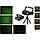 Лазерный проектор JIN-6-M узор бабочки, сердца, мячики, смайлики, фото 5