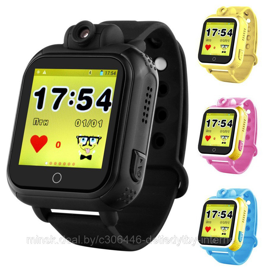 Детские часы Smart Baby Watch Wonlex Q75 (GW1000) с камерой