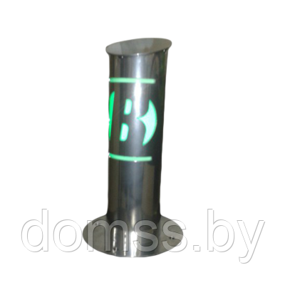 Столбик анкерный/бетонируемый "Премиум" плазменная резка с подсветкой