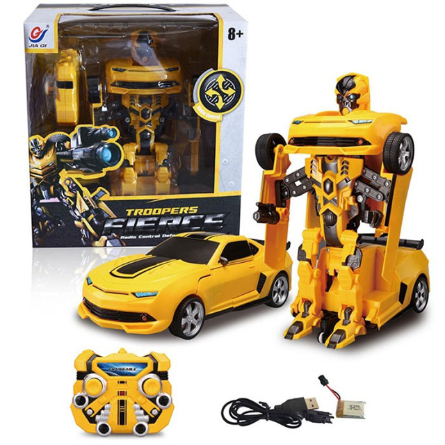 Радиоуправляемый робот-трансформер Autobots Bumblebee Бамблби 40 см - фото 1 - id-p69991213