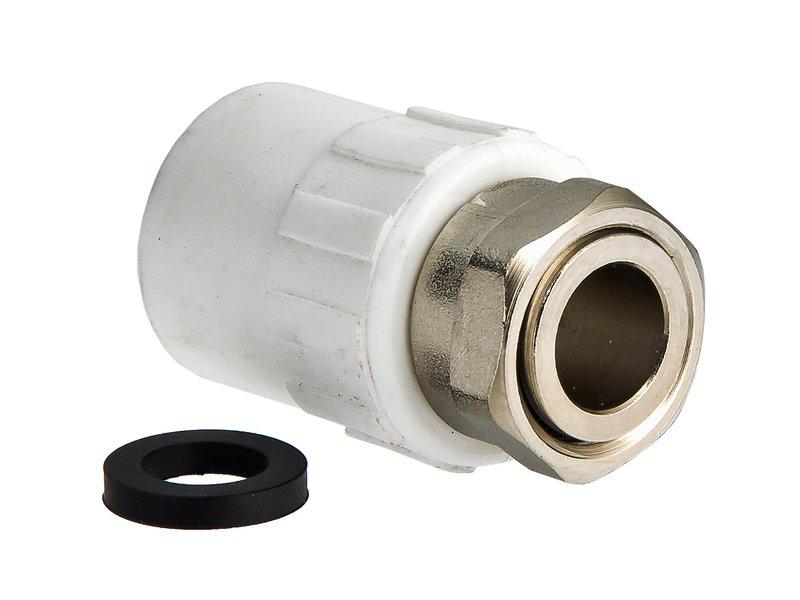 Муфта PPRC 20х1/2 с накидной гайкой MeerPlast