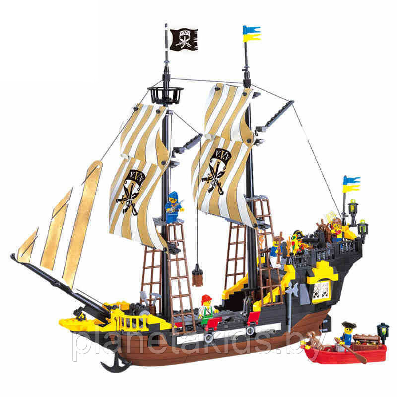 Конструктор Brick "Пираты: Корабль корсаров " (арт. 307) 590 деталей