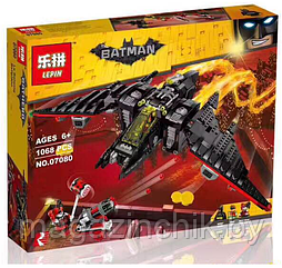 Бэтмен 07080 Бэтмолёт, 1068 дет., (аналог Lego Batman 70916)