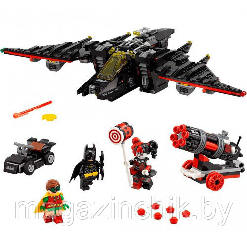 Бэтмен 07080 Бэтмолёт, 1068 дет., (аналог Lego Batman 70916) - фото 2 - id-p70014644