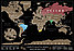 Скретч-карта мира Dark Edition (черная), фото 3