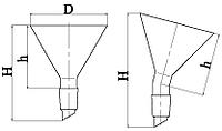 Воронка для порошков ВП