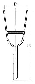 Воронка ВФ-1  с фильтром