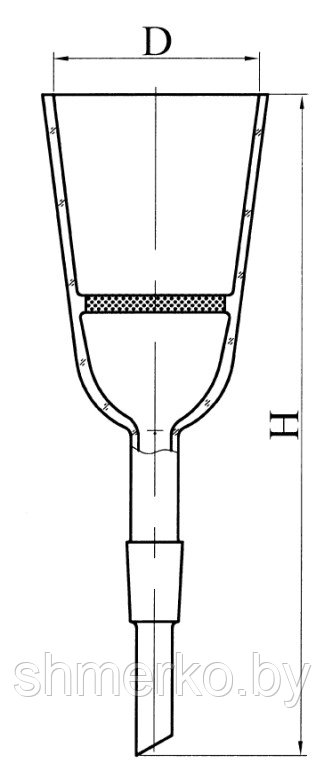 Воронка ВФ-2  с фильтром