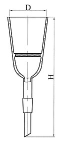 Воронка ВФ-2  с фильтром