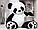 Панда Чика 200 см  черно-белая, фото 2