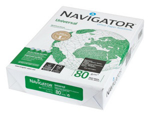 Бумага "Navigator Universal" А4, 80г/м², 500 л (цена с НДС) - фото 1 - id-p70035213