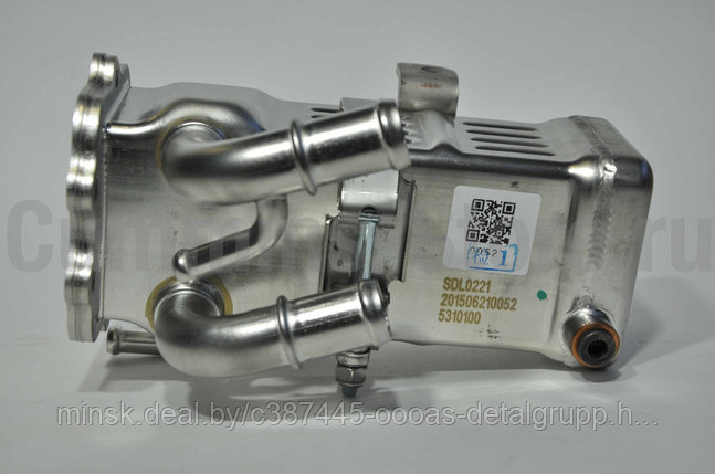 Охладитель отработавших газов ГАЗ-3302 Газель Бизнес дв.CUMMINS ISF 2.8, .5310100F, фото 2