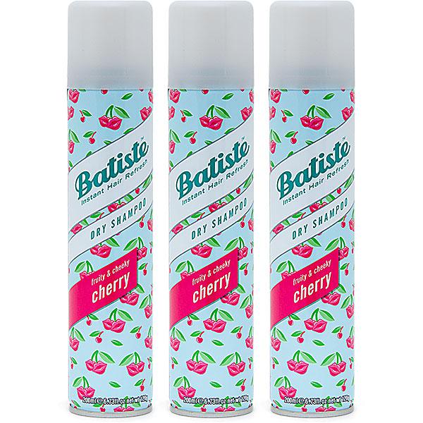 Сухой шампунь Батист Серия Свежесть с ароматом вишни 200ml - Batiste Fragrance Cherry - фото 2 - id-p40371481