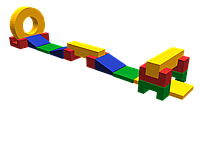 Мягкий спортивный модуль «Взлетная полоса»