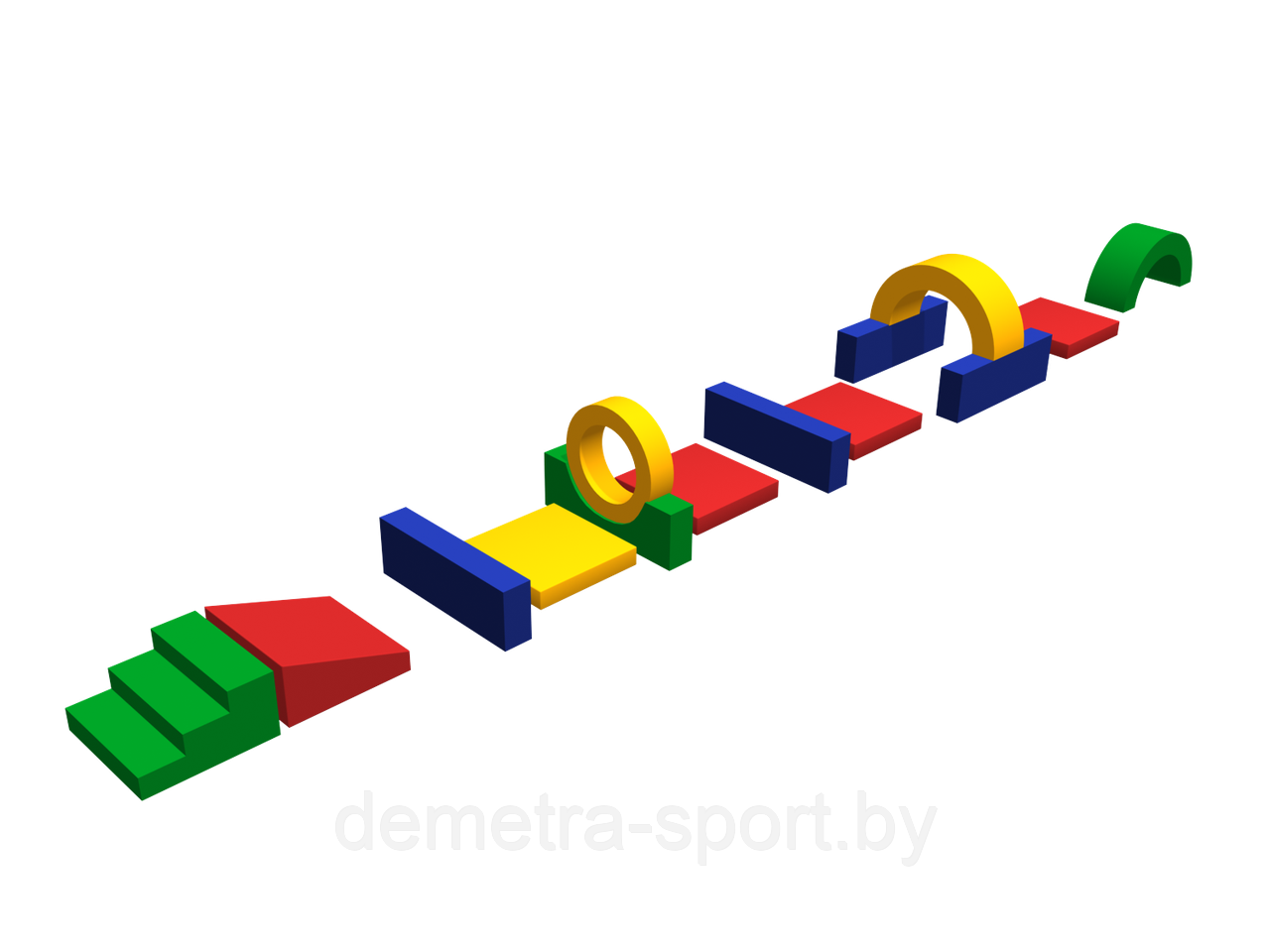 Мягкий спортивный модуль «Ленточка»