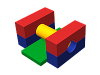 Мягкий спортивный модуль «Преграда»