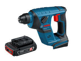 Перфоратор аккум. BOSCH GBH 18 V-LI COMPACT L-BOXX (18.0 В, 2 акк., 1.5 А/ч Li-Ion, 1.0 Дж, вес 1.9 кг)