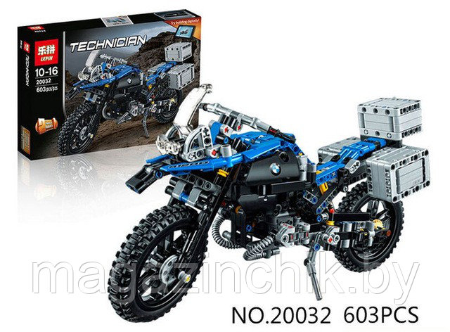 Конструктор 20032 Приключения на BMW R 1200 GS, аналог Лего Техник (LEGO Technic 42063)