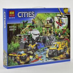 Детский конструктор Bela арт. 10712 "База исследователей джунглей" аналог Лего Lego джунгли сити - фото 3 - id-p70071169
