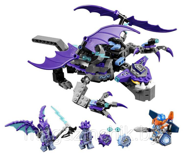 Конструктор Nexo Knights Нексо Рыцари 14033 Летающая Горгулья, аналог лего lego 70353 - фото 4 - id-p70071393