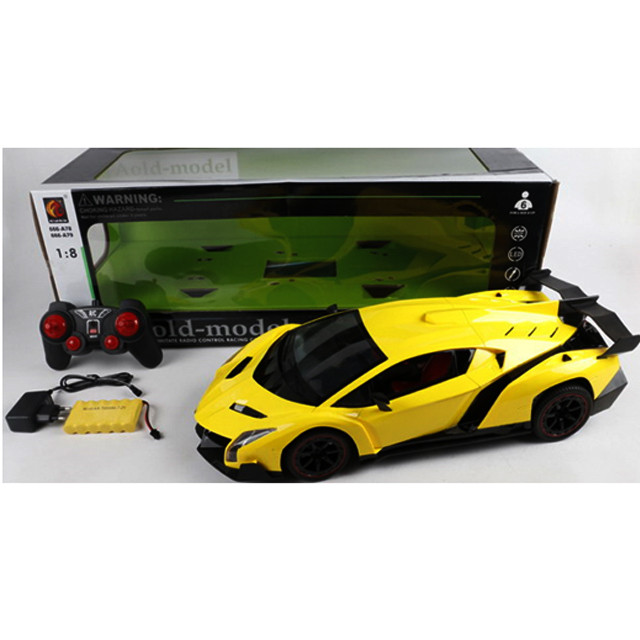 Радиоуправляемая машина Lamborghini 1:8 (работает на АКБ) 666-A79 