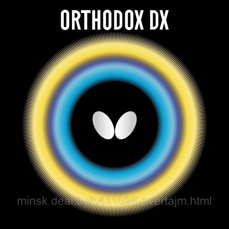 Накладка Butterfly Orthodox, Красный арт.1009150100 - фото 1 - id-p70075153