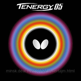 Накладкa Butterfly Tenergy 05,  Черный,  1.7мм