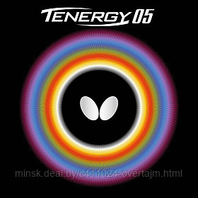 Накладкa Butterfly Tenergy 05,  Красный,  1.7мм