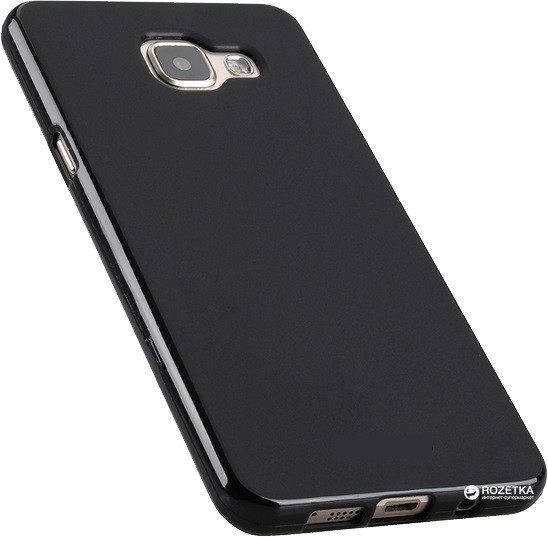 Чехол-накладка для Samsung Galaxy A5 (2016) A510 (силикон) черный