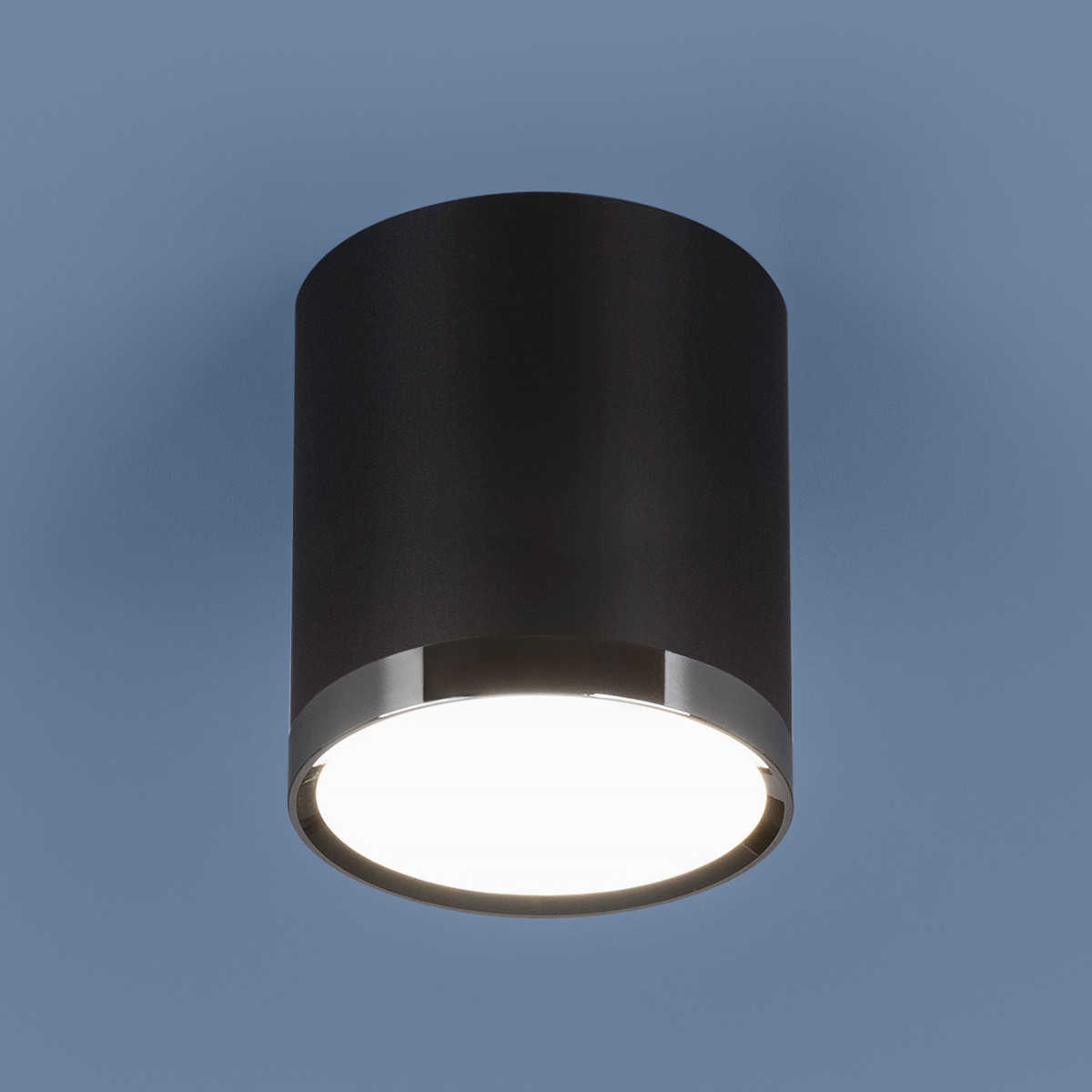Накладной точечный светильник DLR024 6W 4200K черный матовый - фото 1 - id-p70105765
