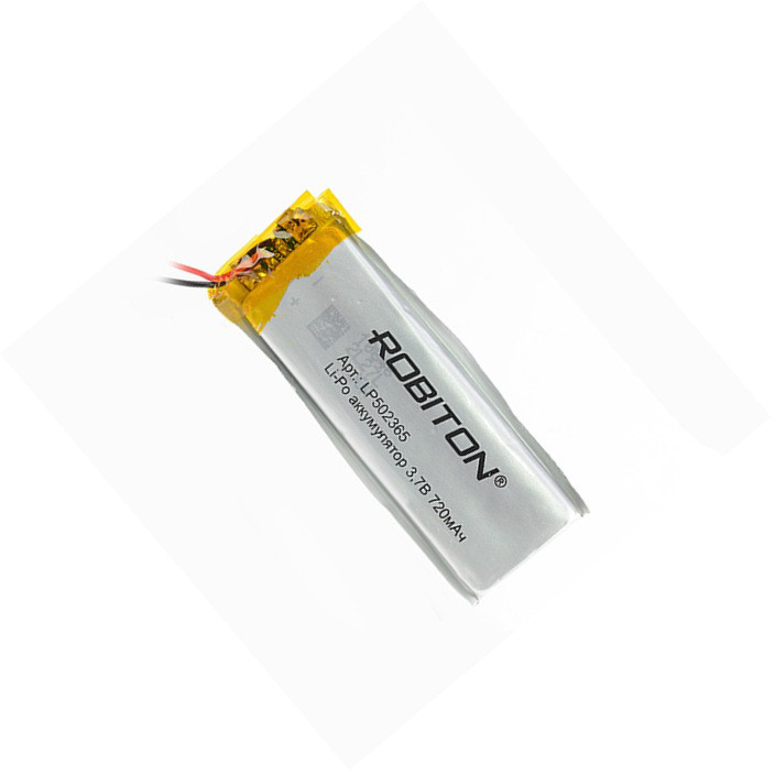 Аккумулятор Lithium Polymer 3.7В 720mAh (5х23x65мм ) - фото 1 - id-p68621839