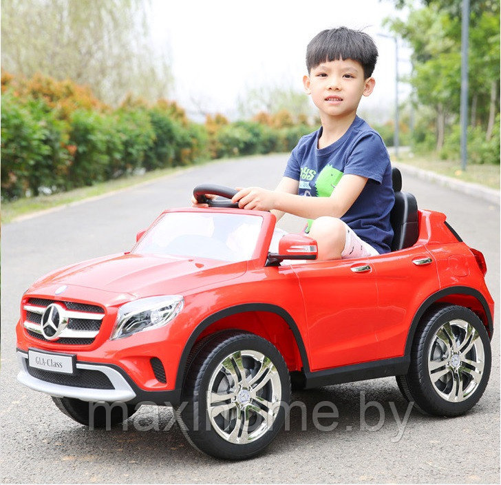 Электромобиль Chi Lok Bo Mercedes GLA (красный) - фото 3 - id-p70116082