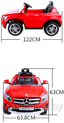 Электромобиль Chi Lok Bo Mercedes GLA (красный) - фото 4 - id-p70116082