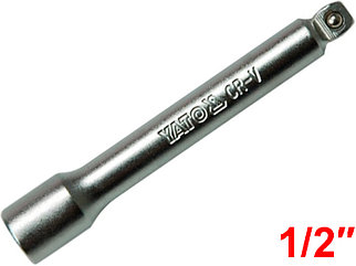 Удлинитель наклонный с шаром 1/2" 127мм, YATO