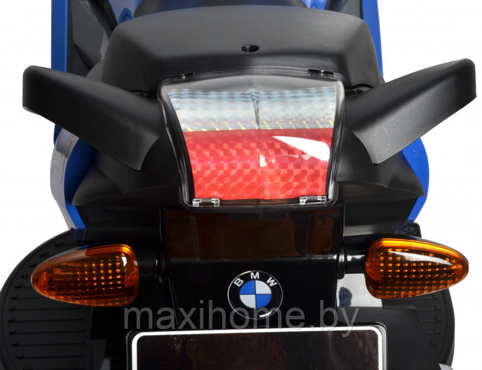 Электромотоцикл Chi Lok Bo BMW RS 1300 (синий) - фото 4 - id-p70122308