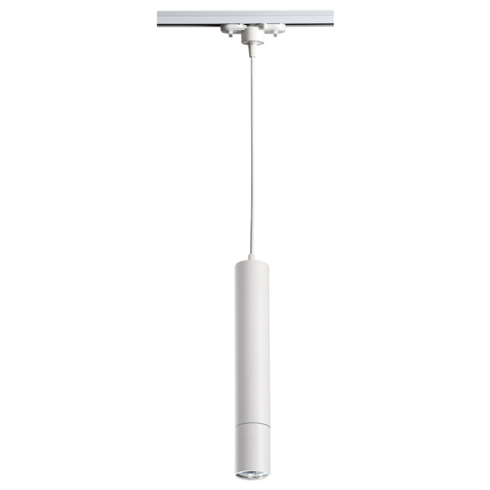 370400 NT18 000 белый Подвес трековый IP20 GU10 50W 220V PIPE