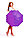 Зонт с проявляющимся рисунком, фиолетовый, фото 5