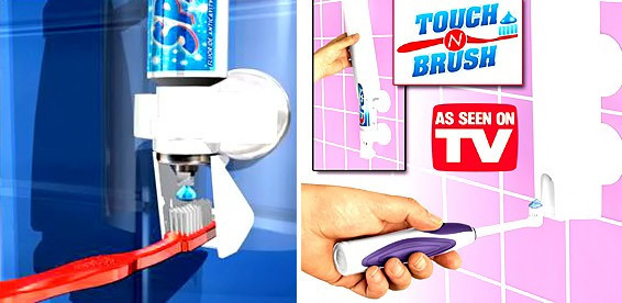 Дозатор для зубной пасты Touch N Brush ( Тач н Браш ) - фото 3 - id-p70125283
