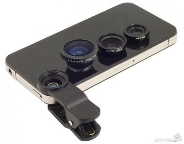 Универсальный объектив 3 в 1 Universal Clip Lens LQ-001 (Суперкачество) - фото 10 - id-p70125343